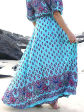 Autumn Bohemia Floral Maxi Dresses